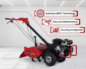 Balwaan Back Rotary 7 HP Petrol Power Weeder (BP-800B)